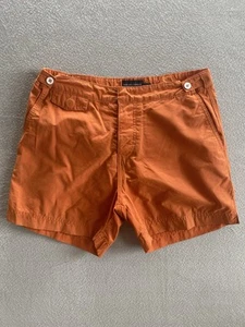 M&S Autograph David Gandy Herren Badeshorts orange 30”  - Bild 1 von 15