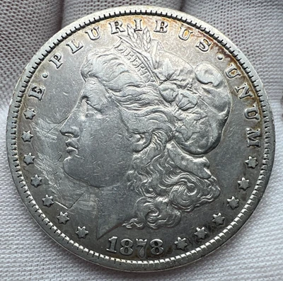 1878 CC Carson City Morgan Silver Dollar $1 - Image 1 of 4