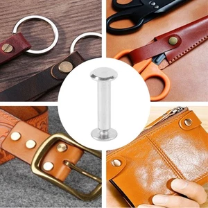 Nieten- Und Bolzenset Edelstahl-Rundkopfnieten 100 Sätze M2 5 Für Albumkalender - Bild 1 von 23