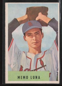 1954 Bowman #222 Memo Luna (VG-EX) - Picture 1 of 2