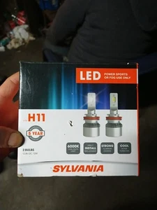 sylvania h11 led headlight bulb 2 Pack - Picture 1 of 4