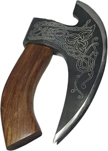 Handmade Pizza Cutter – Half-Moon Style Blade for Even, Effortless Slicing - Bild 1 von 8