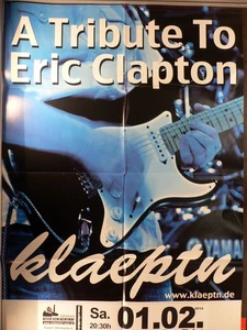 Klaeptn - A Tribute To Eric Clapton - Soest 2014 - Veranstaltungs-Poster A1-37 - Picture 1 of 1