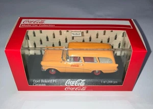 Minichamps 1/43 Coca Cola Opel Rekord P1avan Minicar - Picture 1 of 10