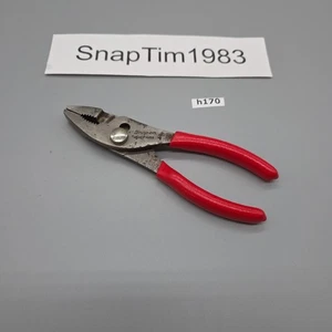 Herramientas Snap-on 46ACP - 6-1/2" Largo Agarre Suave Deslizante Alicates Rojo EE. UU.  - Imagen 1 de 5