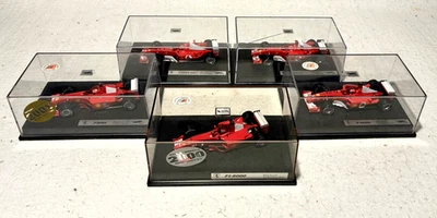 5 Modelli Hot Wheels Ferrari Michael Schumacher 1:43 (2000-2004) | Modelli come nuovi - Immagine 1 di 4