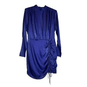๐ Finders Keepers Dress Womens Size 8 Yasmine Purple Blue Mini Iridescent Party - Picture 1 of 11