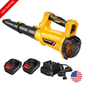 21V Cordless Leaf Blower 2×6.0Ah Batteries Handheld Electric 170MPH 6-Speed - Picture 1 of 6