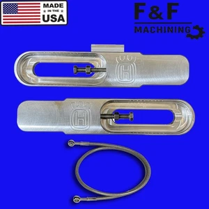 Husqvarna 701 2018 extensiones de basculante grabado y línea de freno "Hecho en Estados Unidos" - Imagen 1 de 1