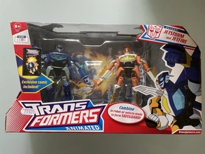 Hasbro Transformers Animated Jetstorm and Jetfire Safeguard - Foto 1 di 3