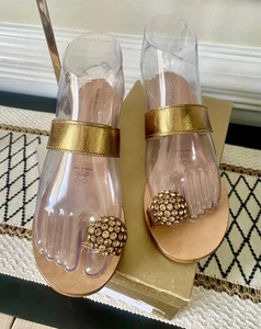 Fabio Rusconi Lamin Bronzo Zep 45 Chanel LE taglia 37/ US 6 1/2 con scatola - Foto 1 di 5