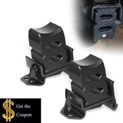 For Toyota Lexus GX470 Left Right 48036-60011 Rear Axle Bump Stop Cushion 2-Pack Foto 1 de 4