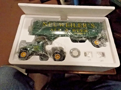 NIB First Gear 1960 Mack Model B-61 Neuweiler’s Beer Tractor Trailer 1/34 Scale - Image 1 of 4