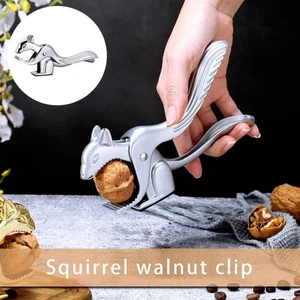 Squirrel Shape Kitchen Tool Nutcracker Walnut Pliers Chestnut Clip Nut Opener - Picture 1 of 11