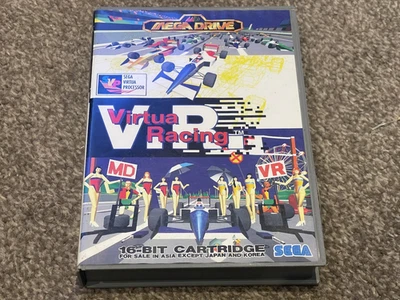 Virtua Racing - Sega Mega Drive - Boxed - RARE Asia Release Game - Image 1 of 4