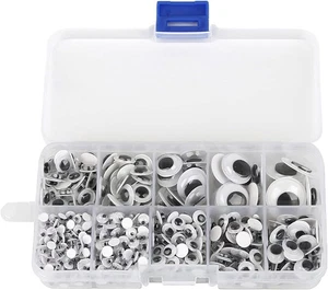 750pcs Wiggle Eyes Self-Adhesive Googly Eyes, 4mm~18mm 750PCS  - Picture 1 of 6