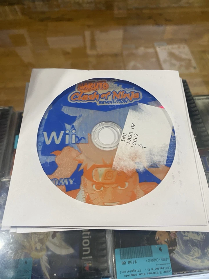 Naruto: Clash of Ninja Revolution (Nintendo Wii, 2007) Polished Disc Only - Image 1 of 1