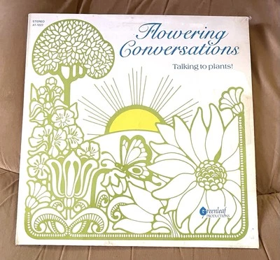 Ken Nordine? Flowering Conversations Talking to Plants LP Private Press SEALED - Image 1 of 4