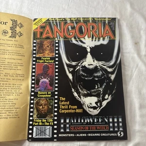 Fangoria Magazine #22 Halloween III Cover OCT 1982 ELVIRA Beastmaster - Picture 1 of 11