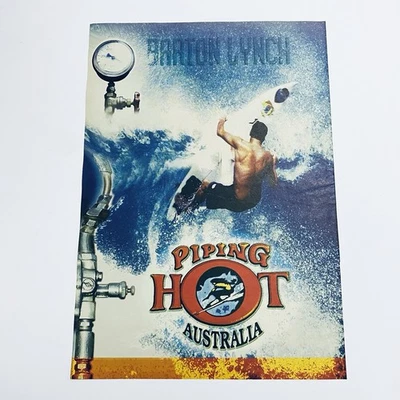 Vintage Piping Hot Surf Poster Original 1990s Print Ad Rare Advert + Free Post - image 1 of 4