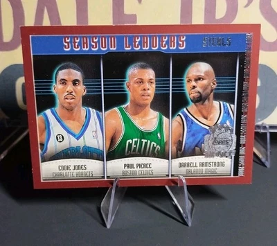 2000-01 Topps Tipoff 🏀 #138 Eddie Jones / Paul Pierce / Darrell Armstrong 🔥 - Image 1 of 2