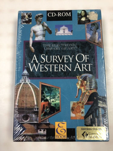 CD Rom The Electronic Library of Art - A Survey of Western Art - EBook
