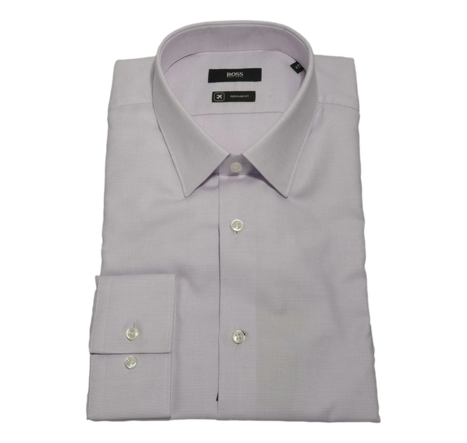 HUGO BOSS Camicia regular fit in cotone Fresh Active Modello Eliott  50393152 - Immagine 1 di 1