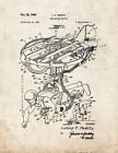 Helicopter Device Patent Print Old Look