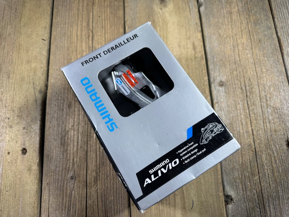 Shimano Alivio FD-M412 Derailleur Top Pull 34.9 mm NOS Mountain MTB Bike Japan - Image 1 of 4