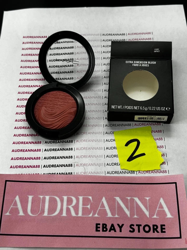 MAC Extra Dimensions Blush Fiery Impact - NEW OLD STOCK, RARE, Authentic - Image 1 of 1