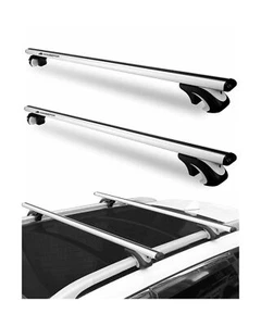 Car Roof Rack Cross Bars 55” Thick Aluminum Crossbars Universal Roof Rack - Picture 1 of 7
