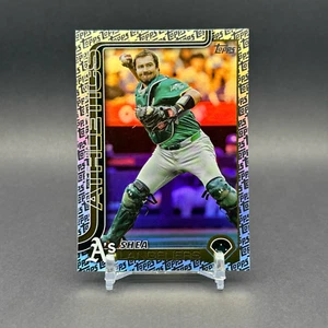 Shea Langeliers 2025 Topps Series 1 Topps Logo Foil Fanatics #158 Athletics - Picture 1 of 1