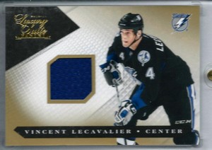 2010-11 Panini Luxury Suite Jersey Gold #64 Vincent Lecavalier 03/10