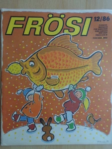 FRÖSI 12 - 1986 (1) + 2.Umschlag + Diego Rivera-Bild Pioniermagazin Comic DDR - Picture 1 of 1