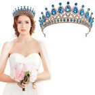 Kryształowe korony królowej, błękitne tiary ze strasem na wesele, studniówkę, urodziny