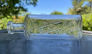 CALEGARIS PRESCRIPTION PHARMACY SAN FRANCISCO, CALIFORNIA DRUG BOTTLE NICE - Picture 1 of 4