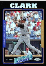 2005 Topps Chrome Update Black Refractor #3 Tony Clark D-Backs /250 
