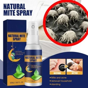 50ml Mite Cleaning Spray Spray Anti Scabies Treatment Cream For Kids✈ - Picture 1 of 12