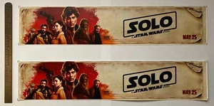 2 Solo A Star Wars Story Movie Mylars - Free Shipping - Picture 1 of 1