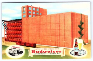 Budweiser Bierlagerhaus #14 Anheuser Busch St Louis Missouri A766 - Bild 1 von 2