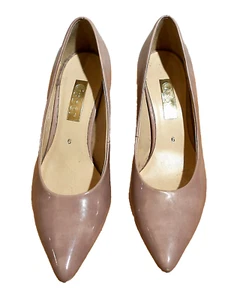 Zapatos de mujer, zapatos de salón, Gabor, talla 39, beige, imitación de cuero, puntiagudos - Imagen 1 de 4
