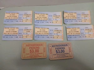 2. März 1991 Astrodome Houston Livestock Show und Rodeo Tickets + Parkausweis - Bild 1 von 10