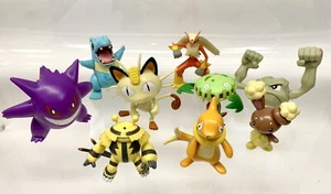 Pokemon Action Figuren 9 Stück Jakks Nintendo 2007 Gengar Totodile Blaziken mehr - Bild 1 von 15