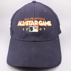 2007 San Francisco All Star Game MLB Hat Cap Blue Fitted Distressed Med-Large - Picture 1 of 9