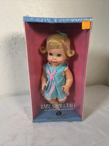 Vintage 1967 Mattel Small Talk Zugschnur Baby Puppe NEU IN DER BOX NEU IM KARTON VERSIEGELT - Bild 1 von 11