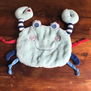Peluche Douglas Baby Shlumpie Cangrejo Lovey Blankie Friend Ocean Babies Anudado - Imagen 1 de 5