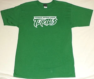 Teenage Mutant Ninja Turtles kurzärmliges grünes T-Shirt Gr. L K#9341 - Bild 1 von 4