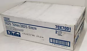 Toner IBM 3825 (70X7001) confezione da 2 - nuovo OEM - Foto 1 di 1