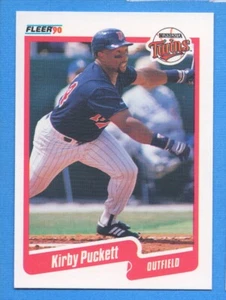 1990 Fleer #383 Kirby Puckett Twins - Picture 1 of 1