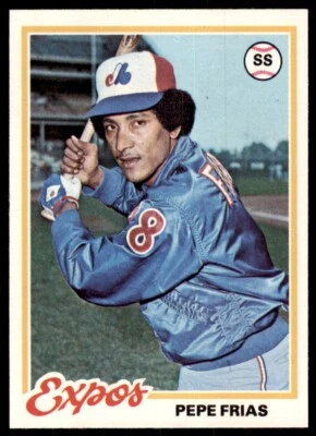 1978 TOPPS PEPE FRIAS MONTREAL EXPOS #654 - Image 1 of 2